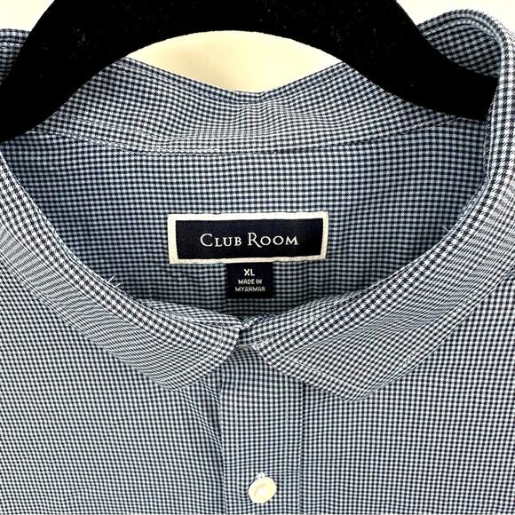 Club Room long sleeve tech woven dress shirt Size XL - Picture 3 of 8
